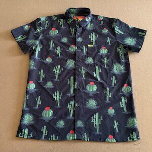 Retro Rifle Homeland Black Button Down